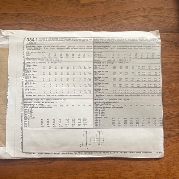 6 XS/S Uncut Vintage 1990s Sewing Patterns Lot - Picture 9 of 13